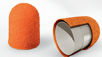 Sliphättor 10 mm grov orange CE MD Produkt