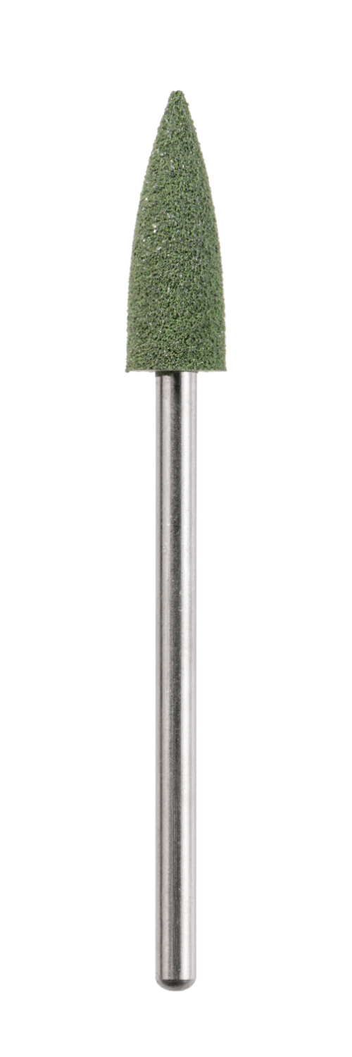 Polerare,flamma,grön grov silicon
