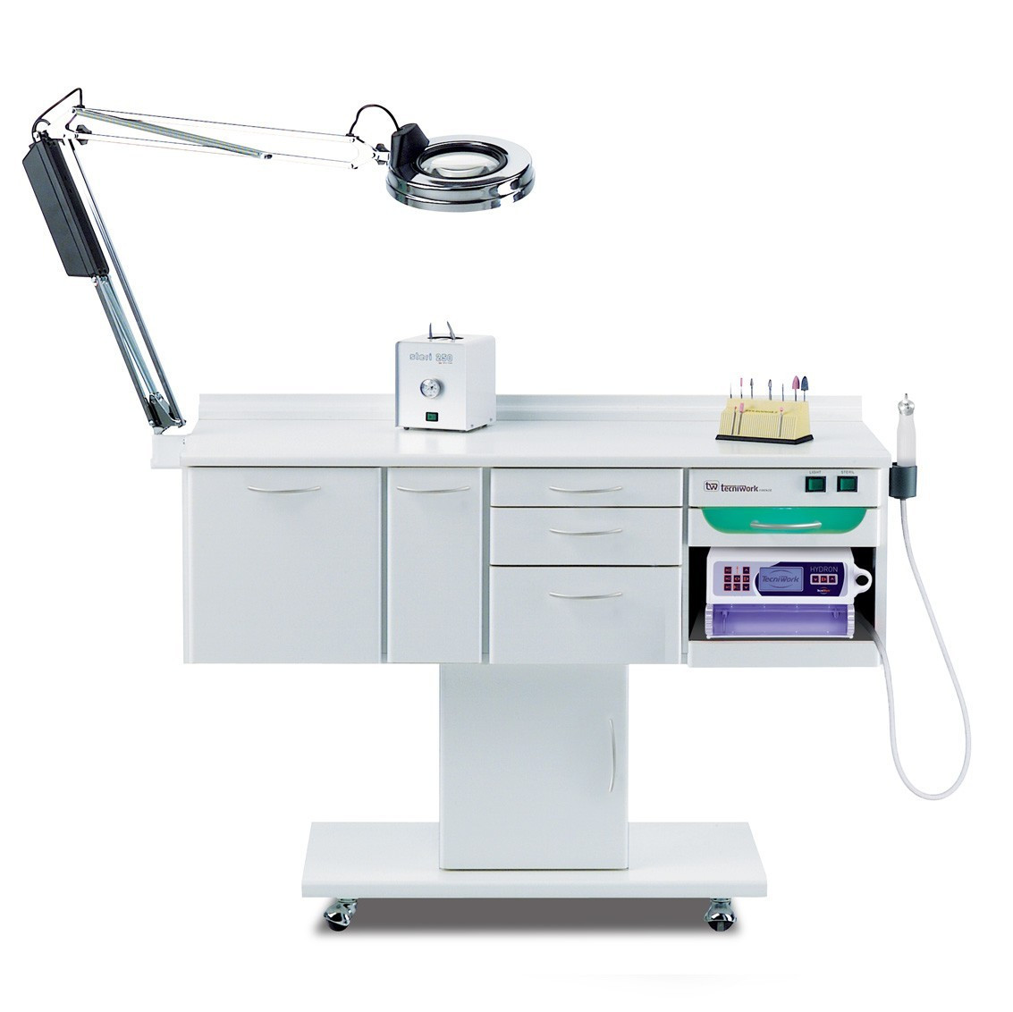 Instrumentbord  arbetsbord Gamma Vit 3