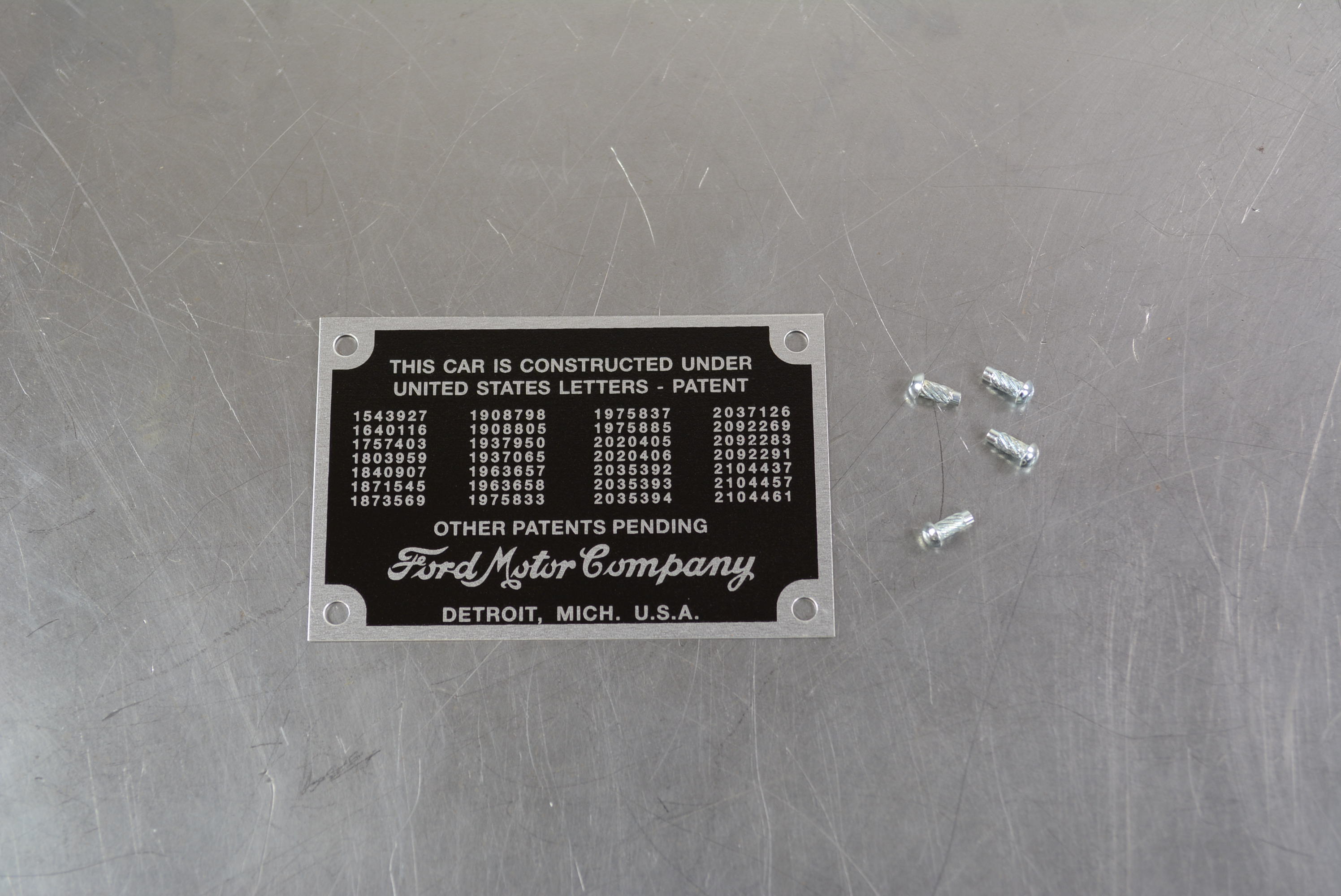Patent Plate 37-39