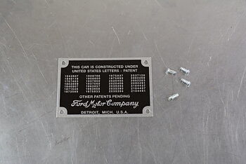 Patent Plate 37-39
