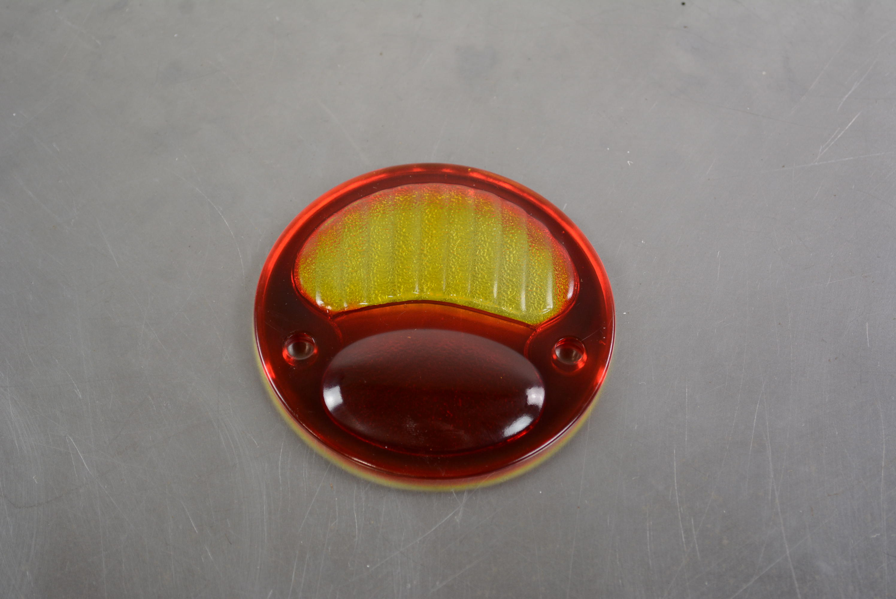 Tail Lamp Glass 28-31 Red/Orange