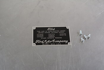 Patent Plate 28-31