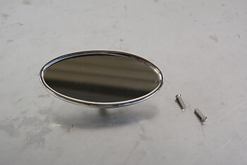 Inside Rear View Mirror -32 Oval Open