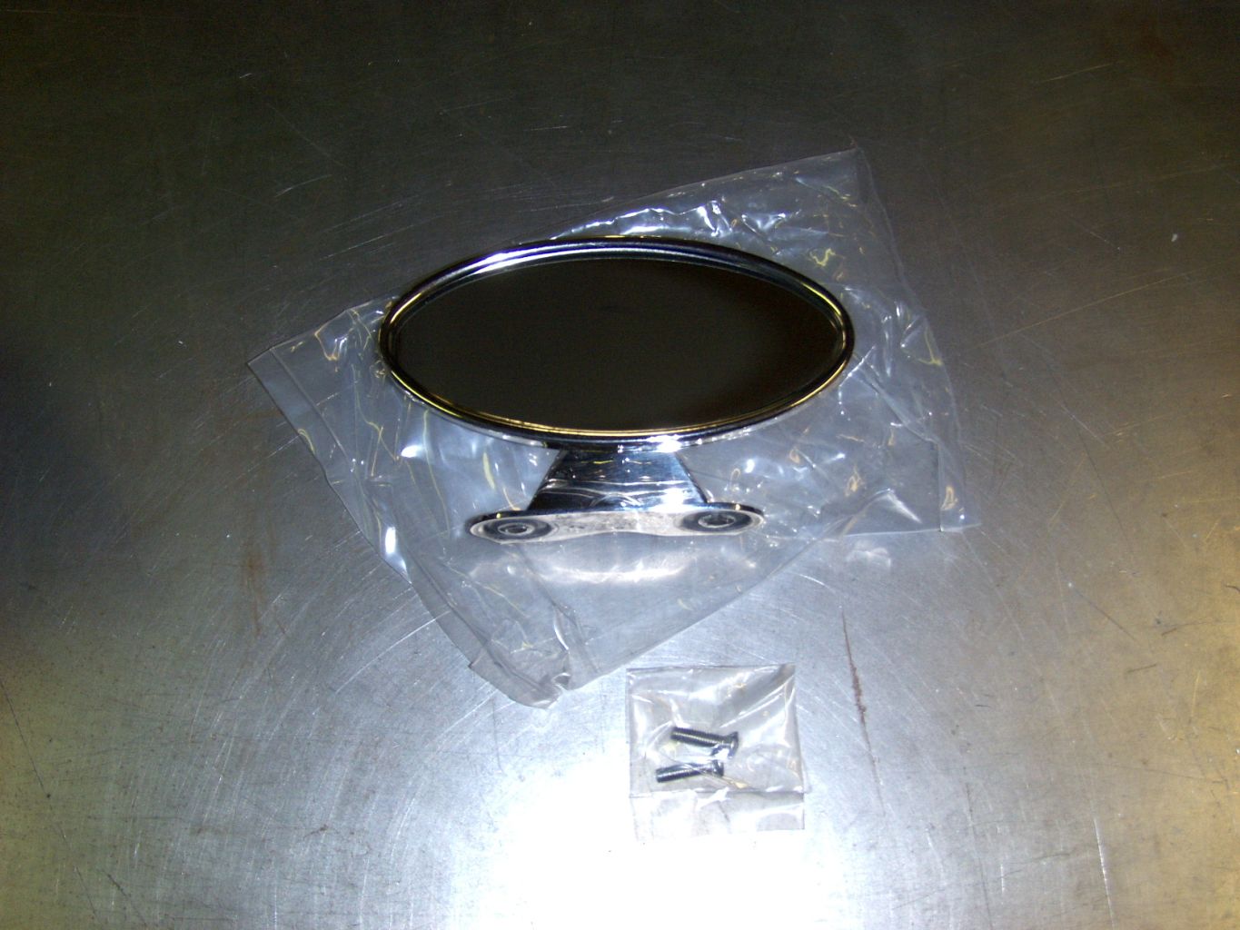 Backspegel inv -32 Oval Täckta