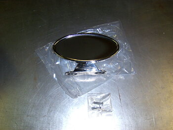Inside Rear View Mirror -32 Oval Closed