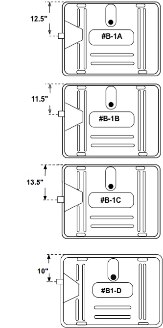 Fuel Tank Buick/GM 41-54 Universal - 2