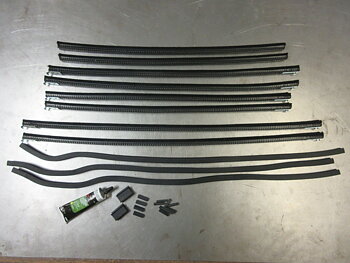 Window Channel Kit Rear Quarter/Rear Door Fordor -32