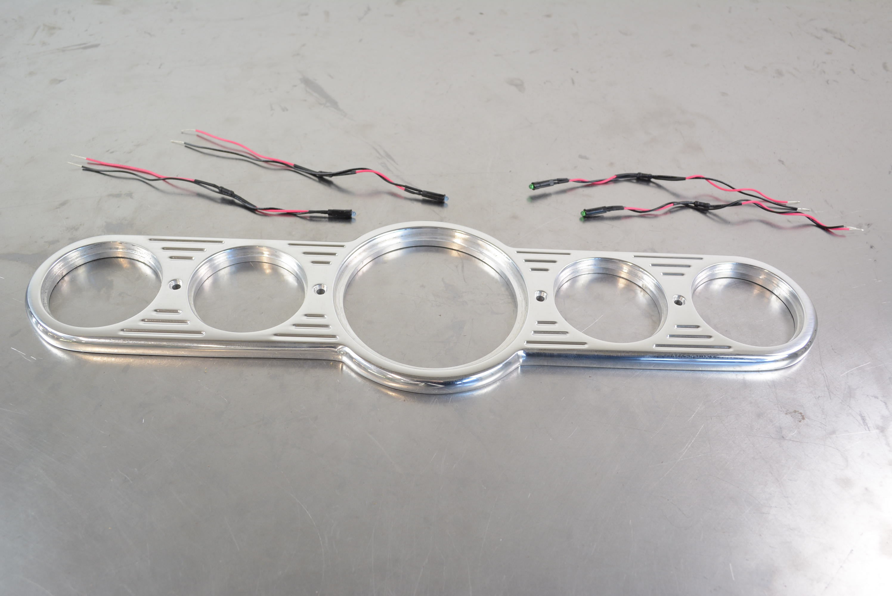 Dash Panel 5 Gauges ´´Straight´´