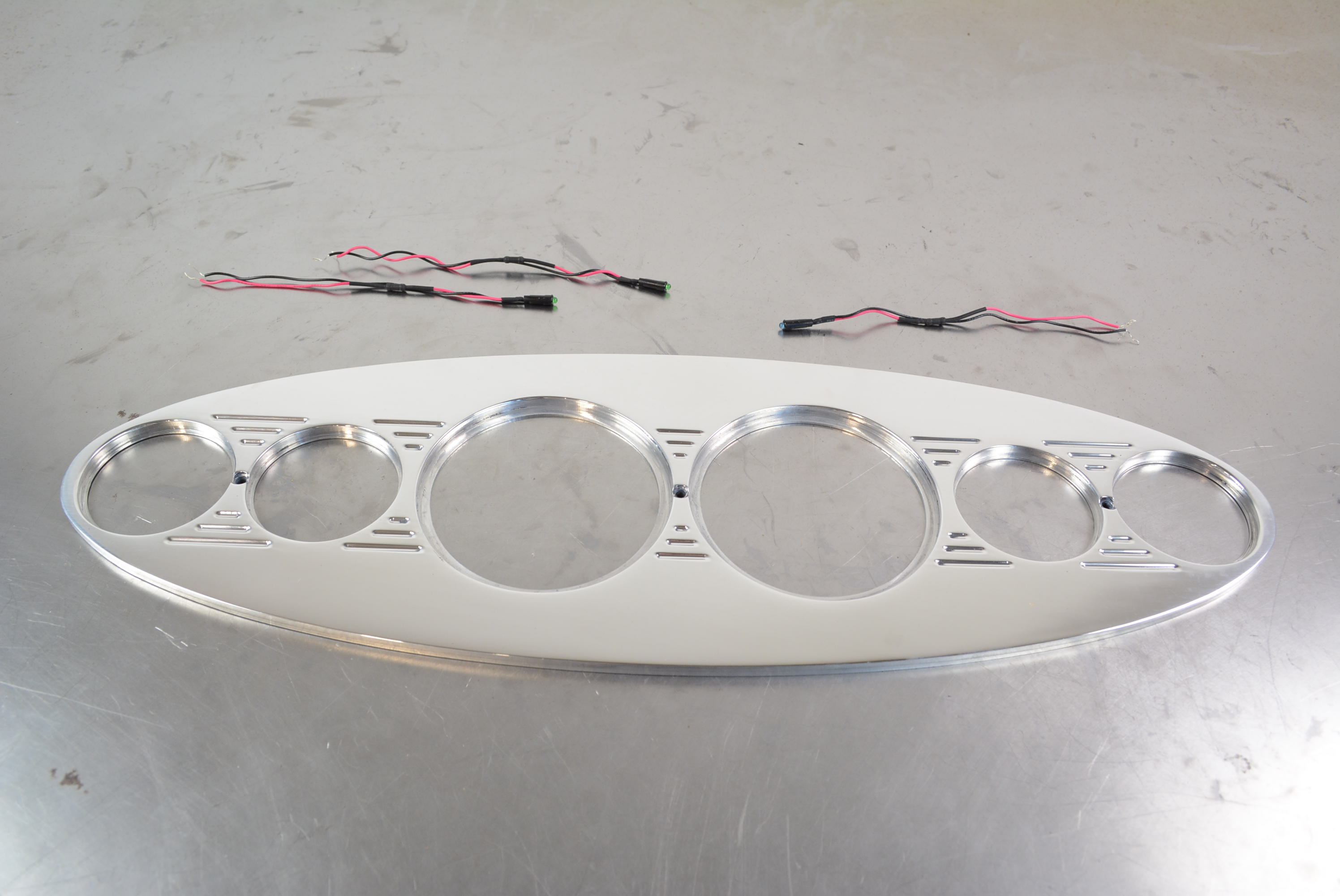 Dash Panel 6 Gauges ´´Oval´´