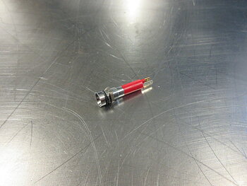 Dash Panel Indicator Lamp Red
