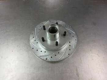 Brake Disc 82-92 Camaro 10-1/2´´ 5x4-3/4´´