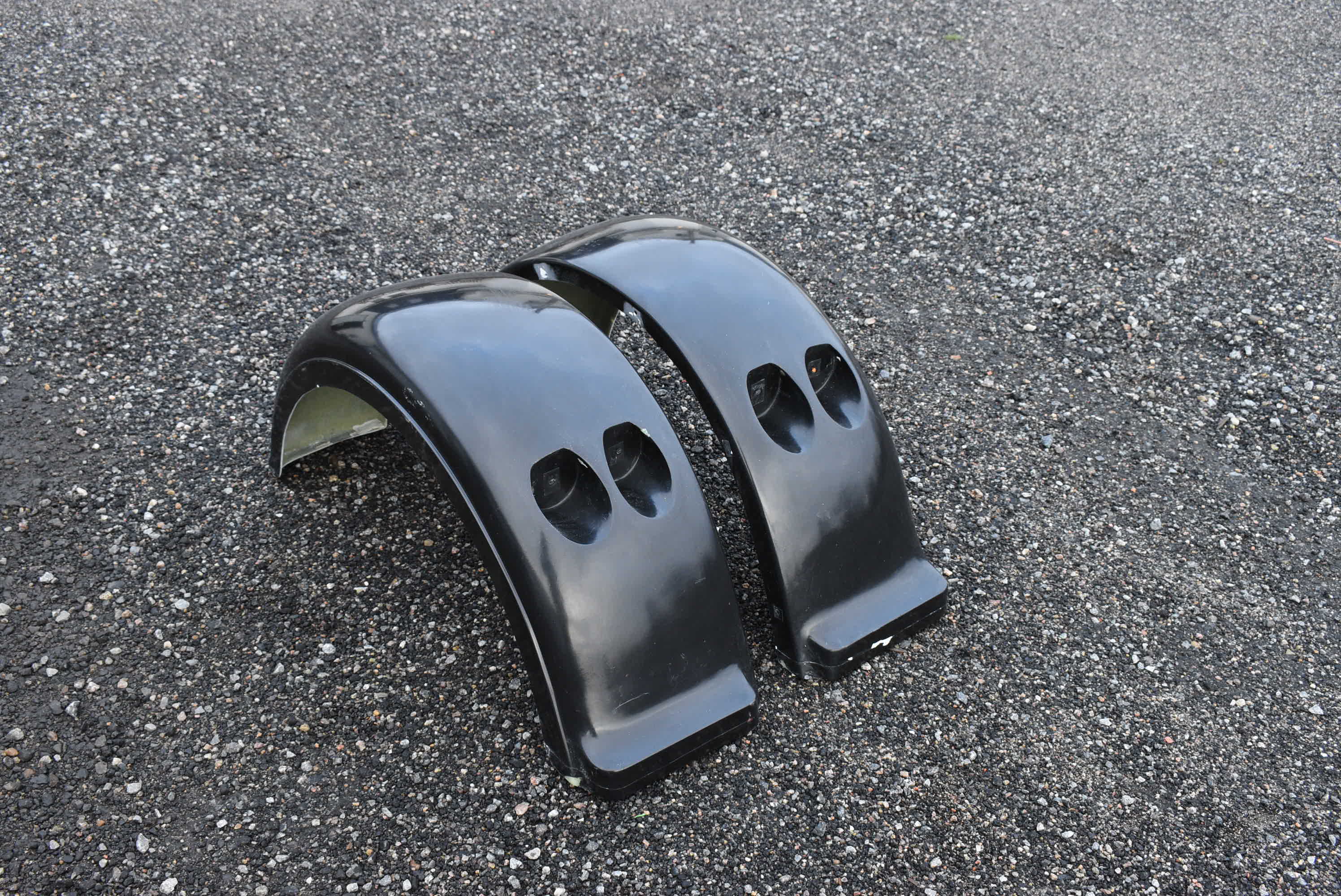 Fiberglass Fenders Rear Model A "Custom" JOCAR Hot Rods & Steelworks AB