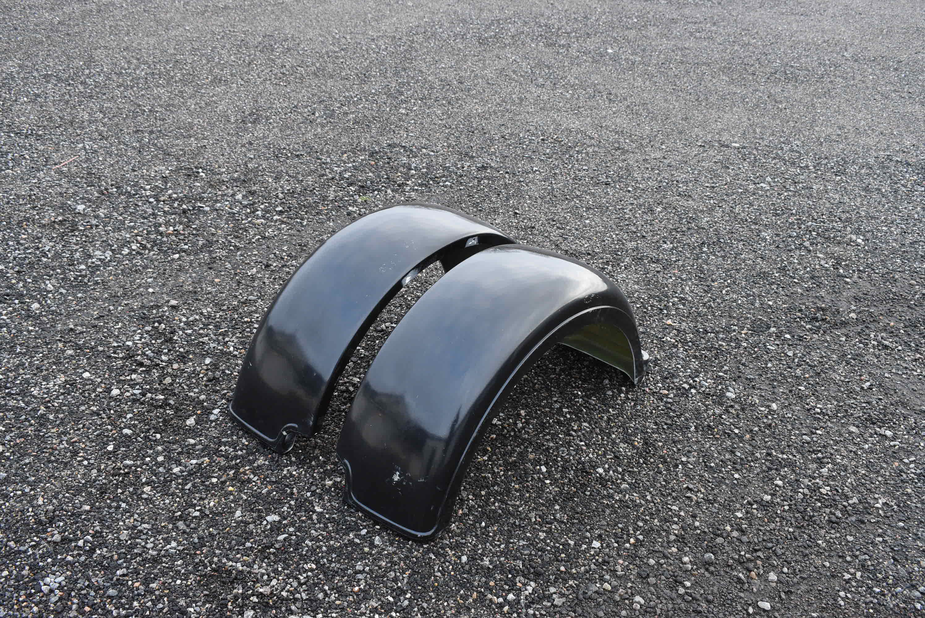 Fiberglass Fenders Rear Model A "Custom" JOCAR Hot Rods & Steelworks AB