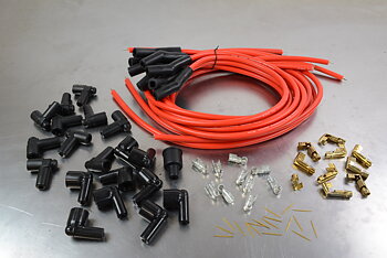 Spark Plug Wire Set V8 135° Red
