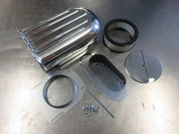 Air Scoop Aluminum Polished Hillborn
