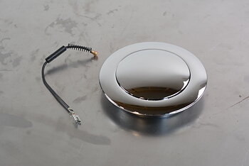Horn Button Chrome