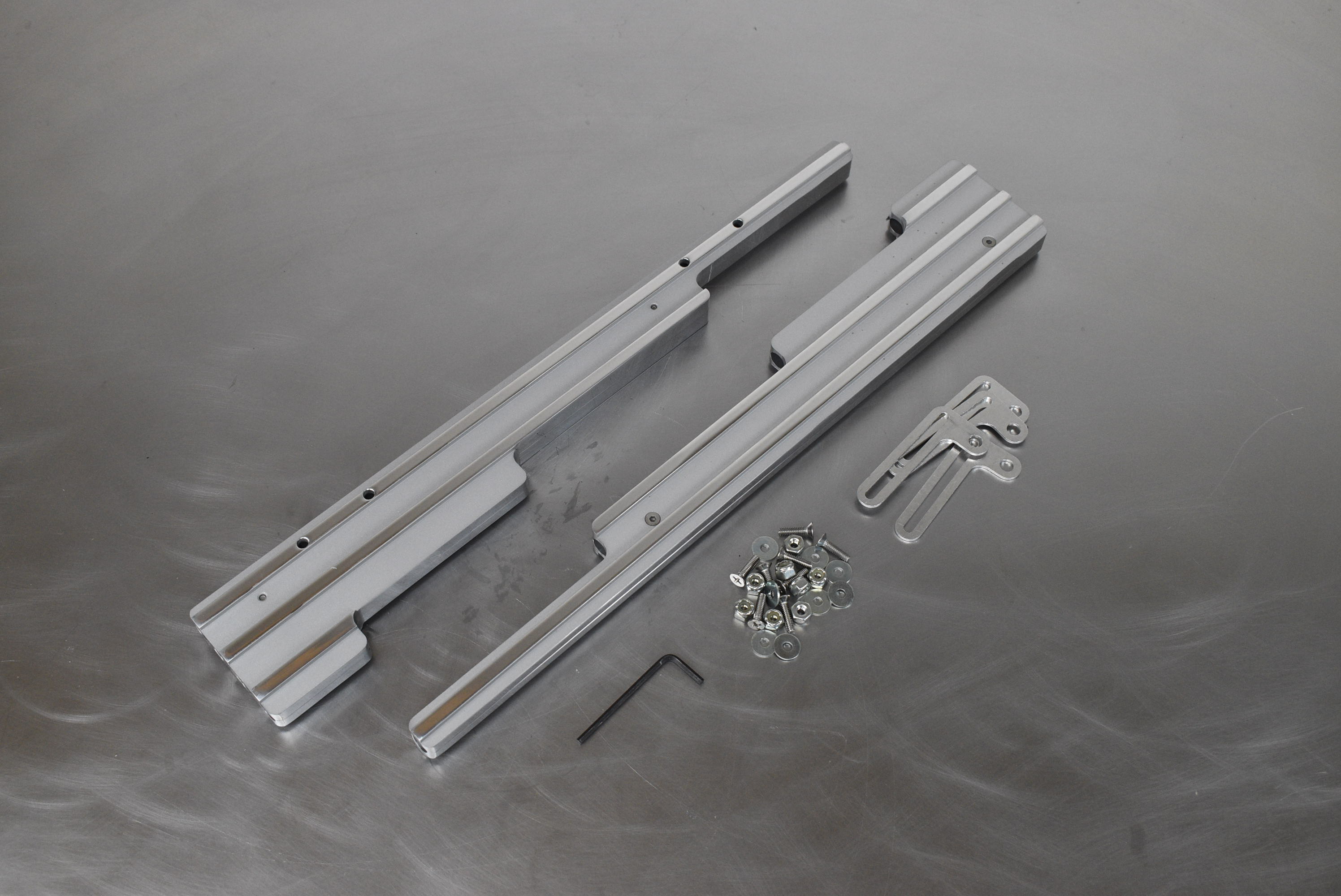 Wire Loom Polished Aluminum Finned