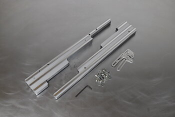 Wire Loom Polished Aluminum Finned