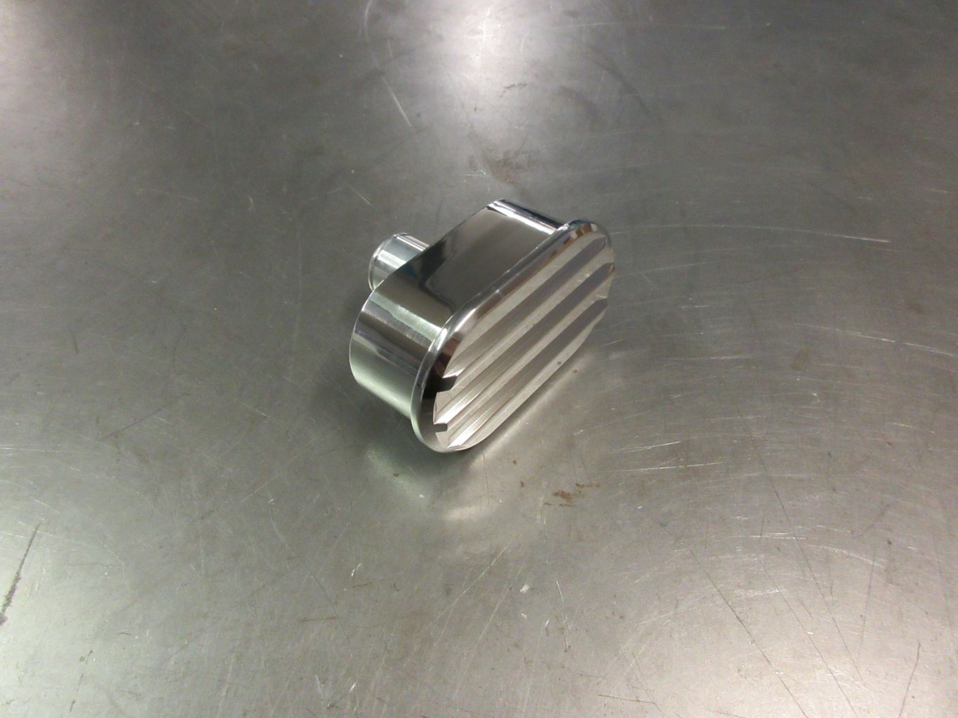Breather Finned Alu Polished
