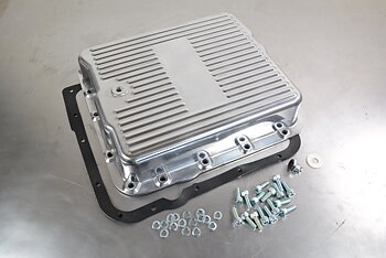 Oil Pan 700R4&4L60 Finned Aluminim