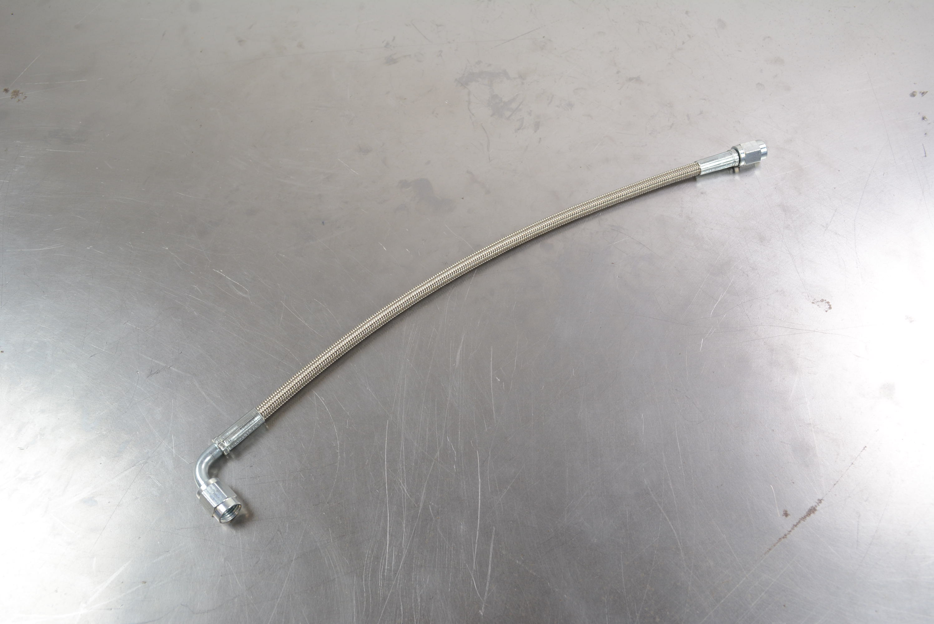 Brake Hose AN3 Straight-90° 12´´