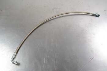 Brake Hose AN3 Straight-90° 18´´
