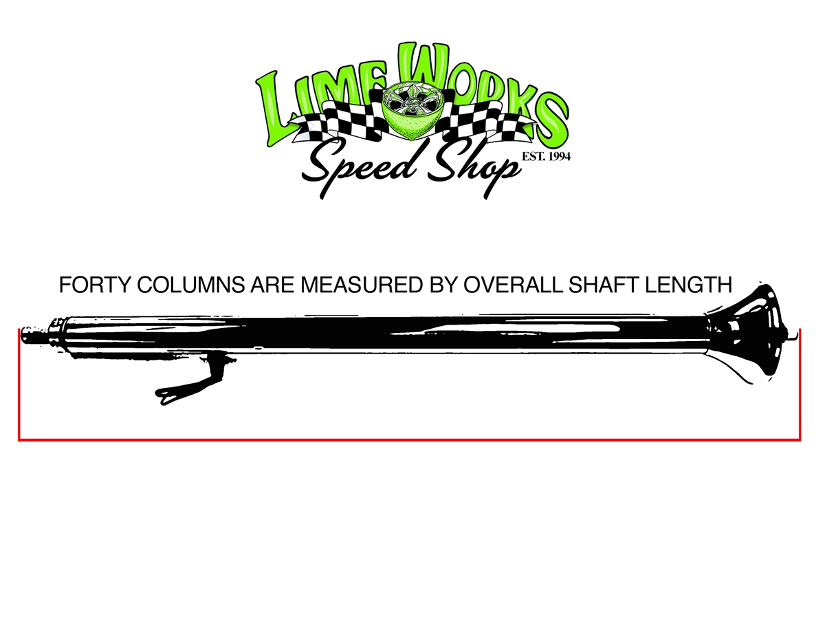 Steering Column Forty Style 30" - 2