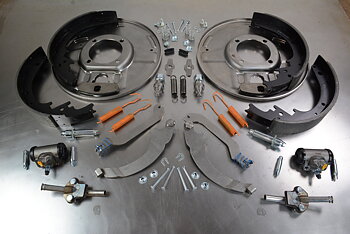 Backing Plates Rear 35-48 Lincoln 12´´x2´´
