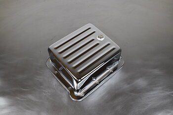 Oil Pan Ford C4 Chrome Steel Deep