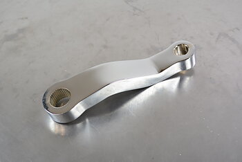 Pitman Arm 1" drop Chrome