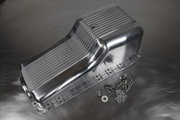 Oil Pan Ford SB 64-77  Finned Aluminum