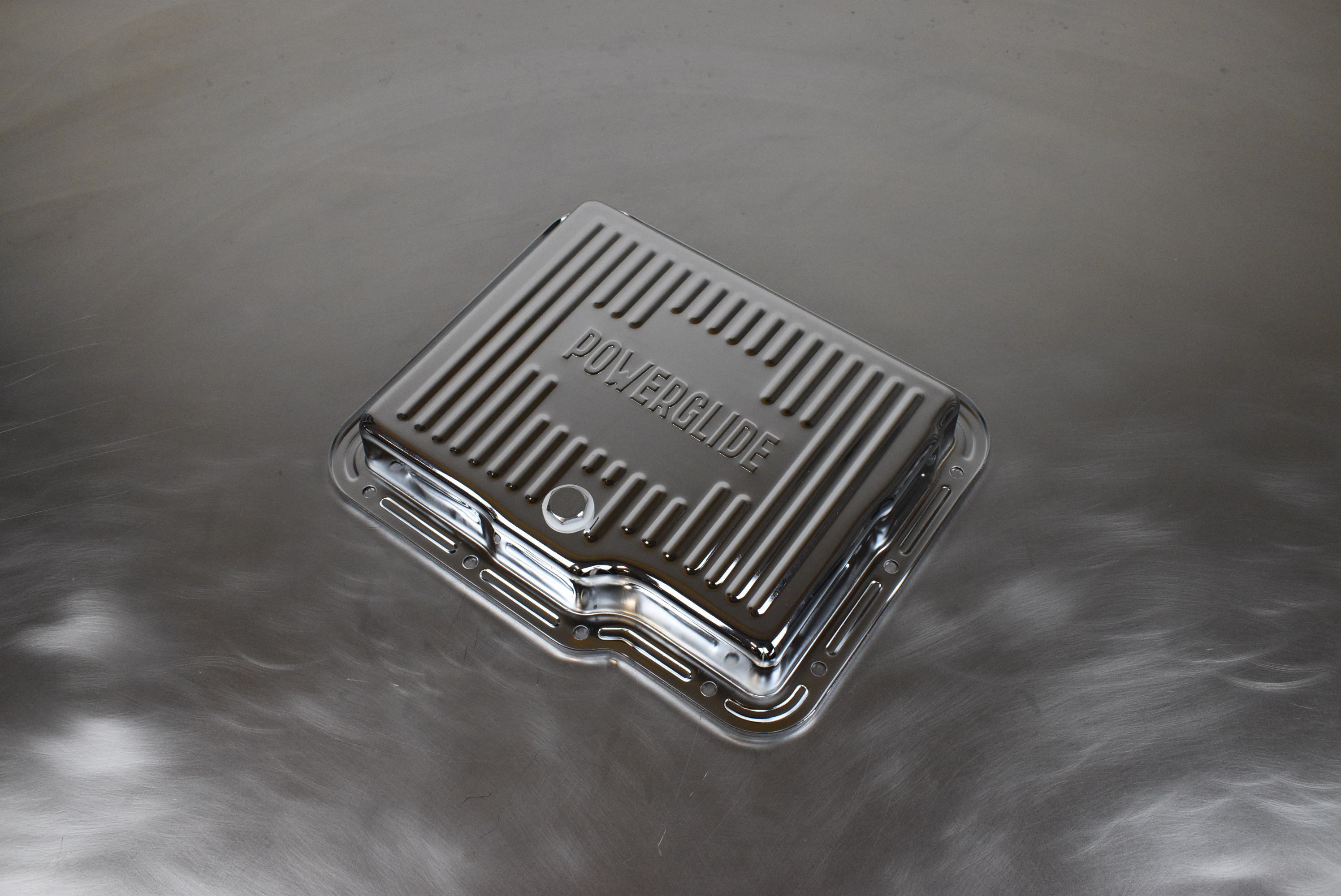 Oil Pan Powerglide Chrome Steel