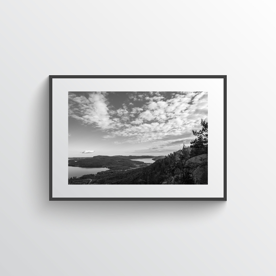 Skule mountain Sweden Poster