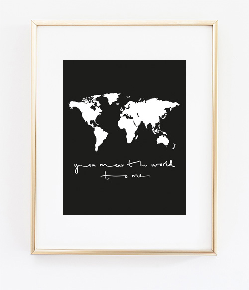 You Mean The World To Me Noir