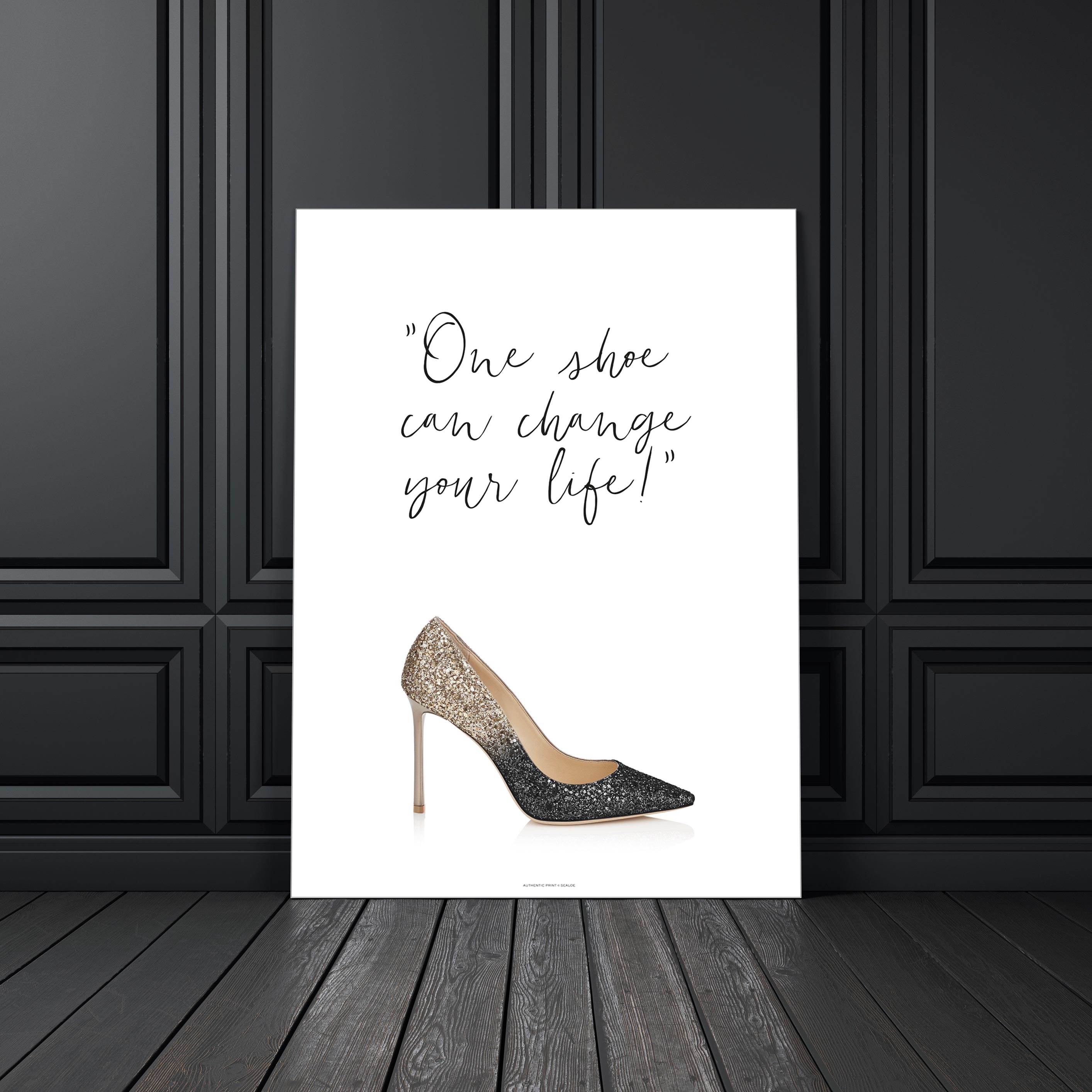 One shoe can change your life