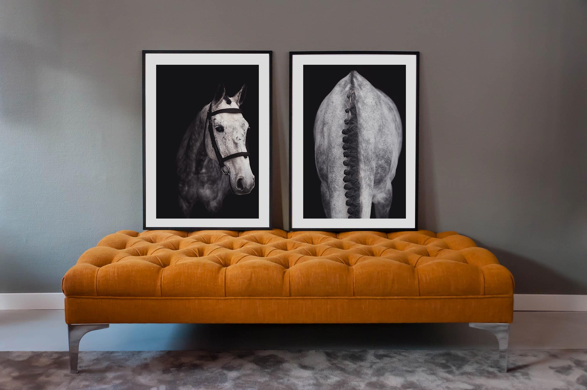 Perfection of Horse Mane Poster - 2