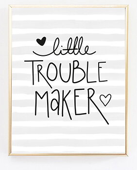 Trouble Maker Striped