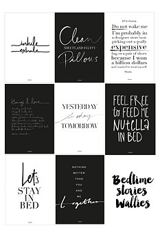 BEDTIME STORIES WALLIES: 8 PRINTS IN ONE PACK