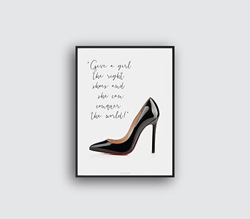 Give a girl the right shoes