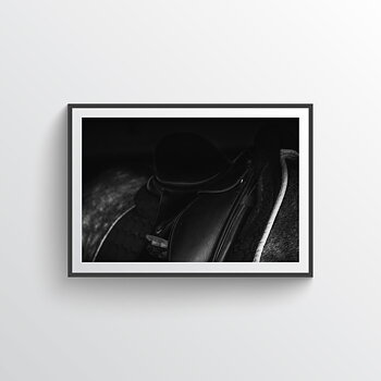 NYHET In The Saddle Poster