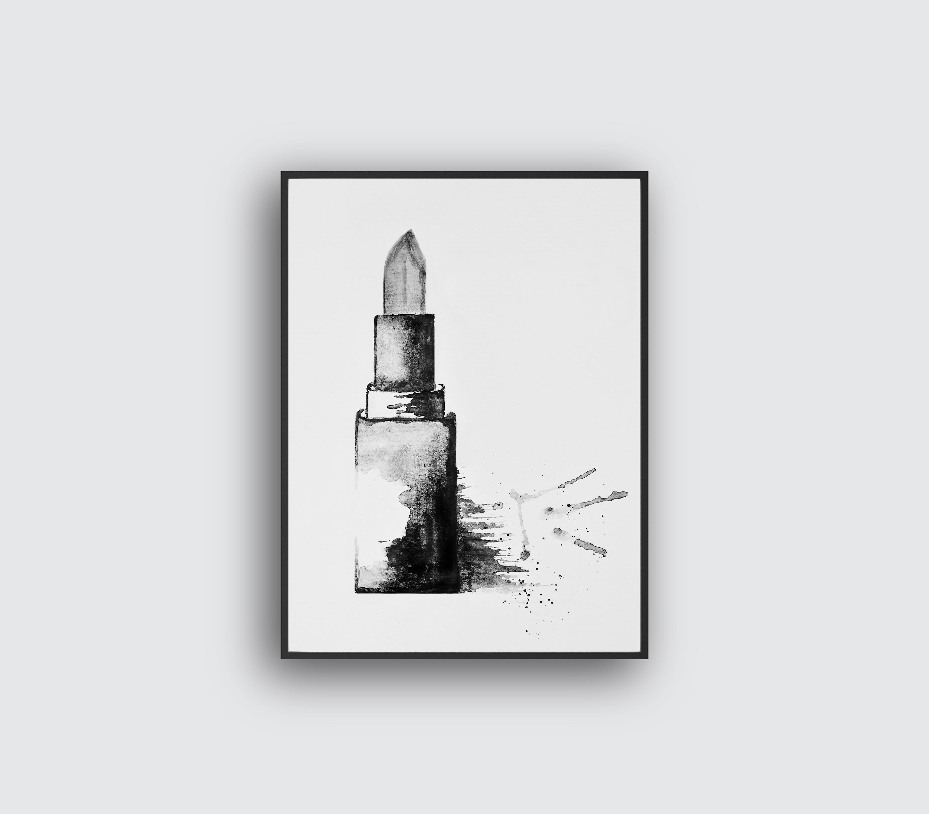 Lipstick One Illustration