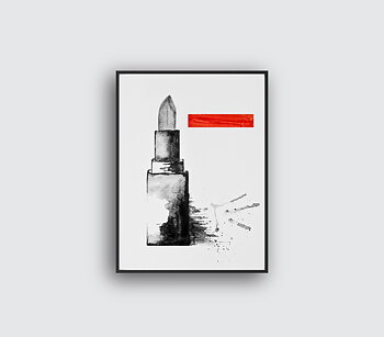 Lipstick Two Illustration