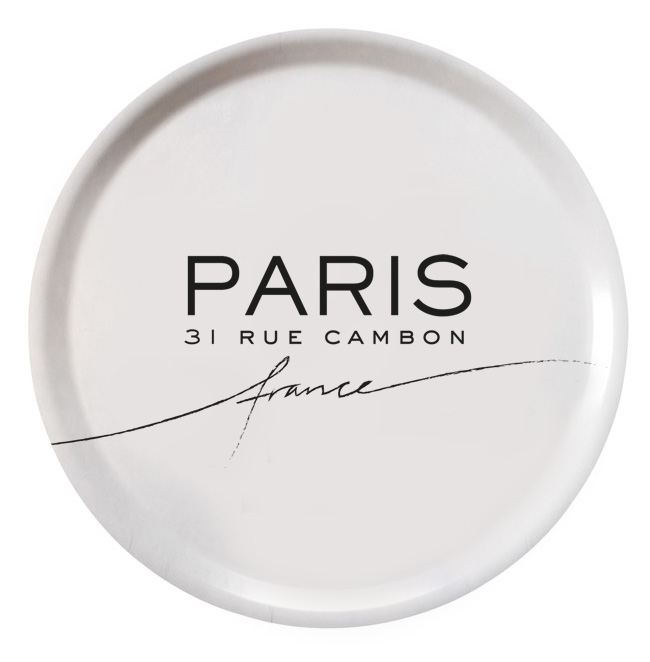 Trendy Tray "Home Of Coco" White