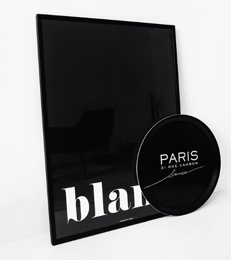Trendy Tray "Home Of Coco" Black - 4