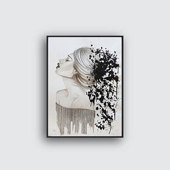Adele Illustration Poster