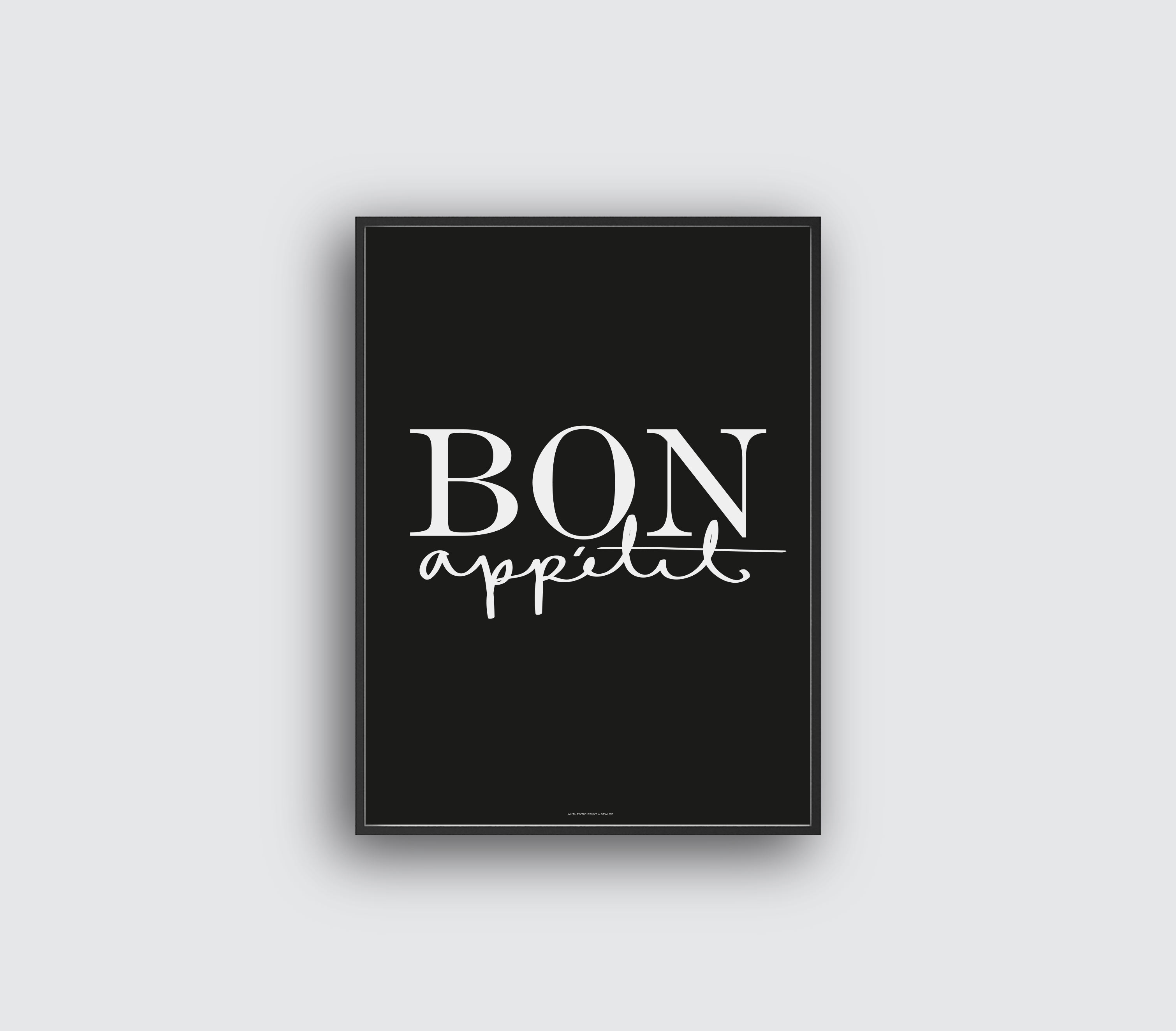 Bon Appétit Noir