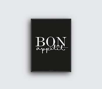 Bon Appétit Noir