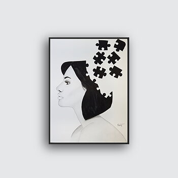Deline Illustration Poster