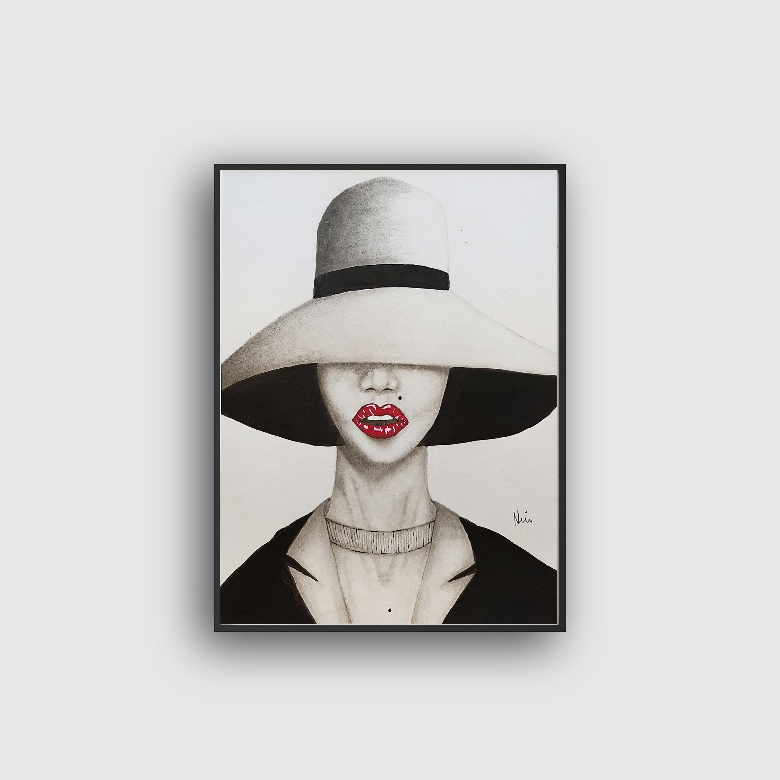 Diane Illustration Poster